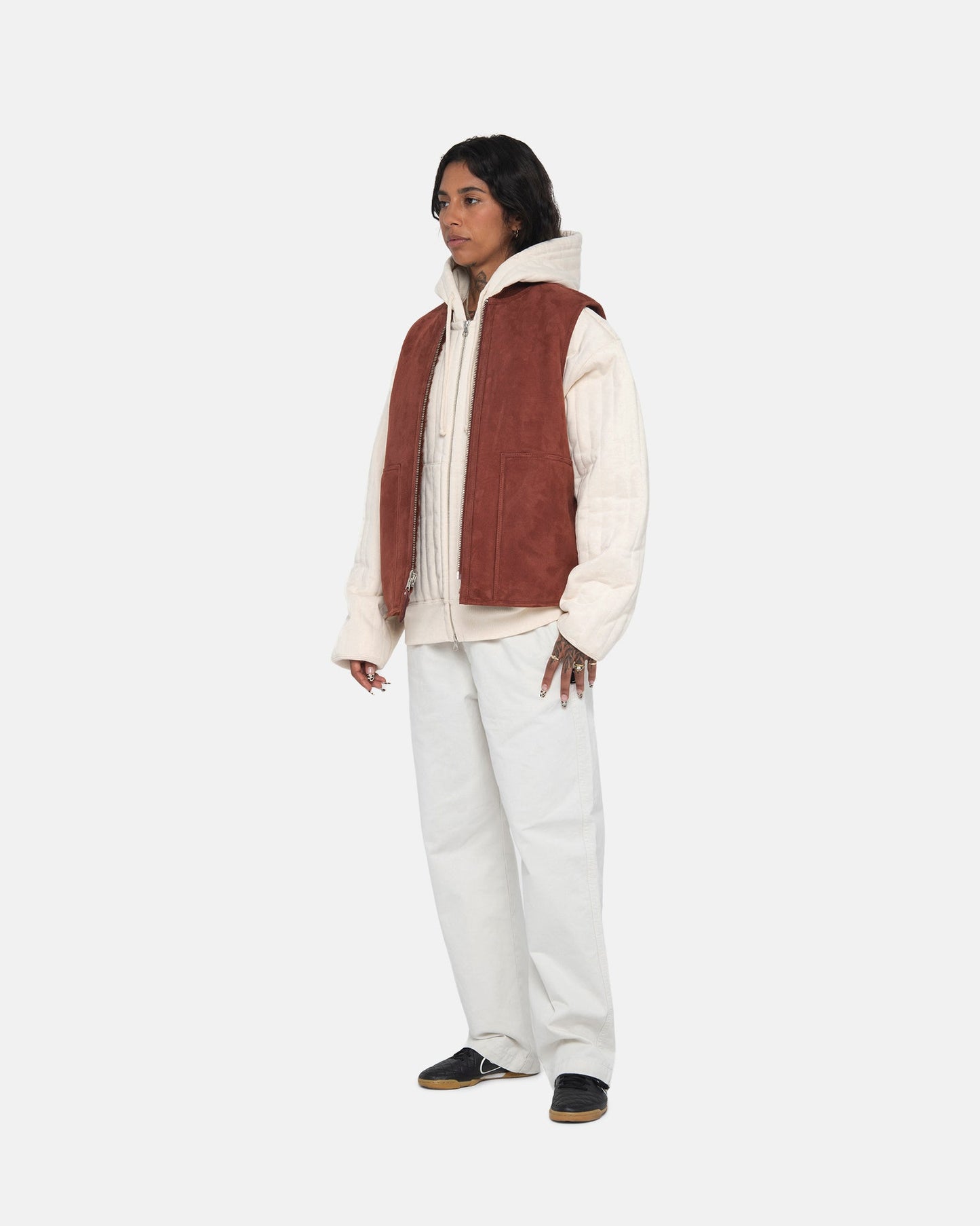 REVERSIBLE SHEARLING WORKGEAR VEST