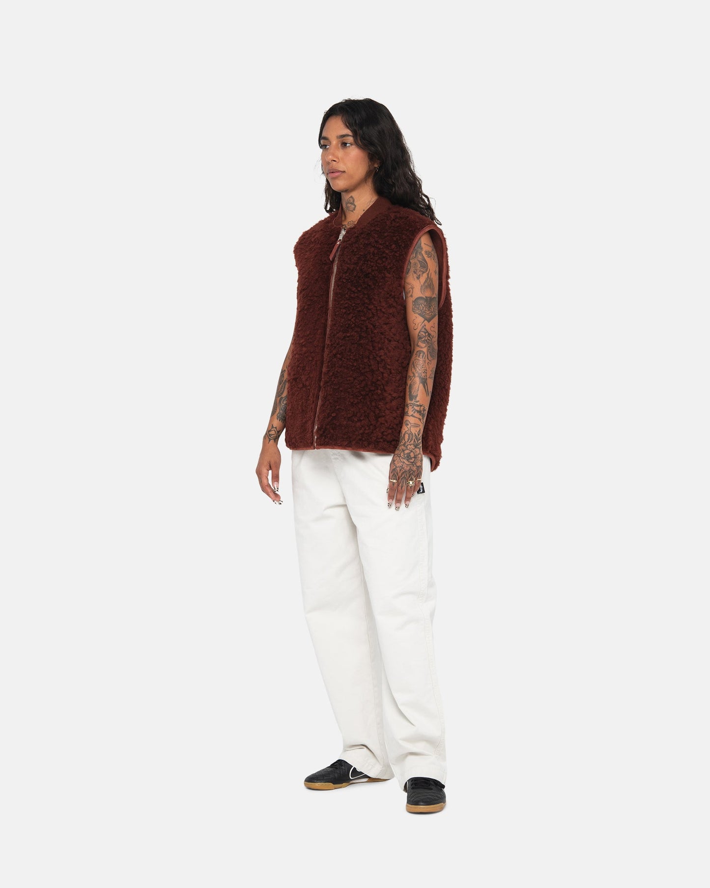 REVERSIBLE SHEARLING WORKGEAR VEST