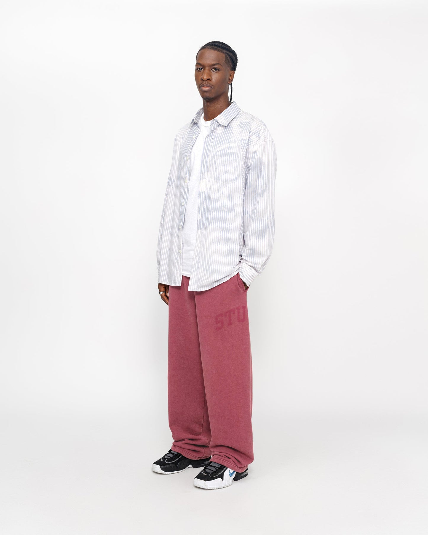 FLEECE PANT FADED GRAPHIC