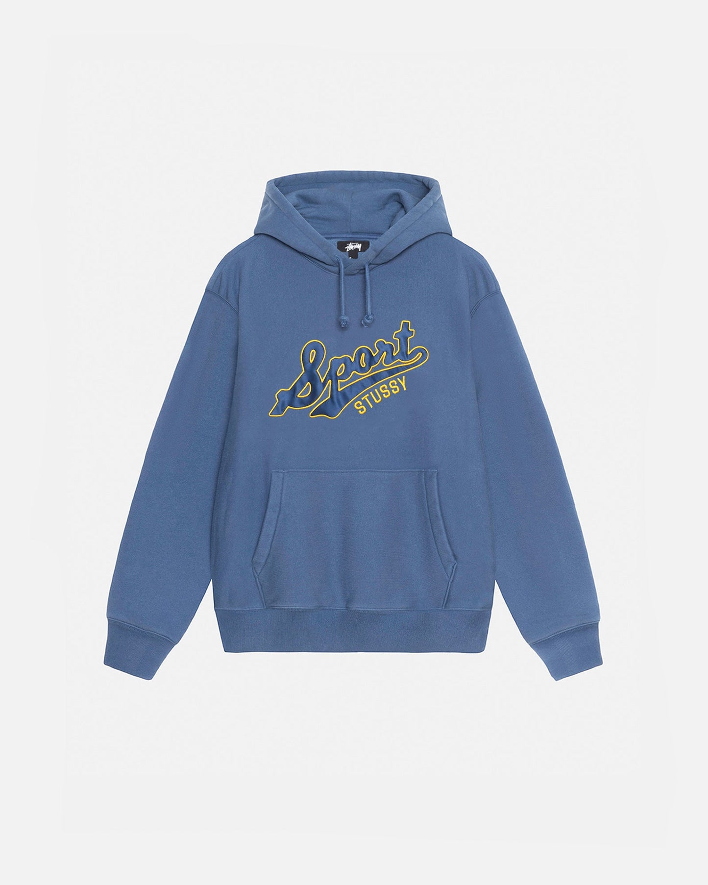 SATIN PATCH OVERSIZED HOODIE