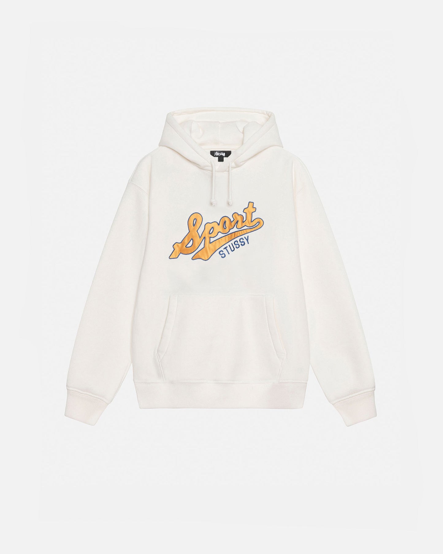 SATIN PATCH OVERSIZED HOODIE